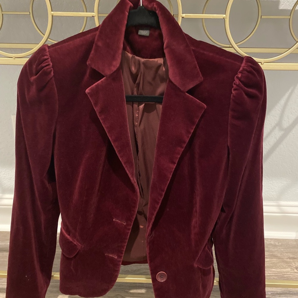 Express suede coat